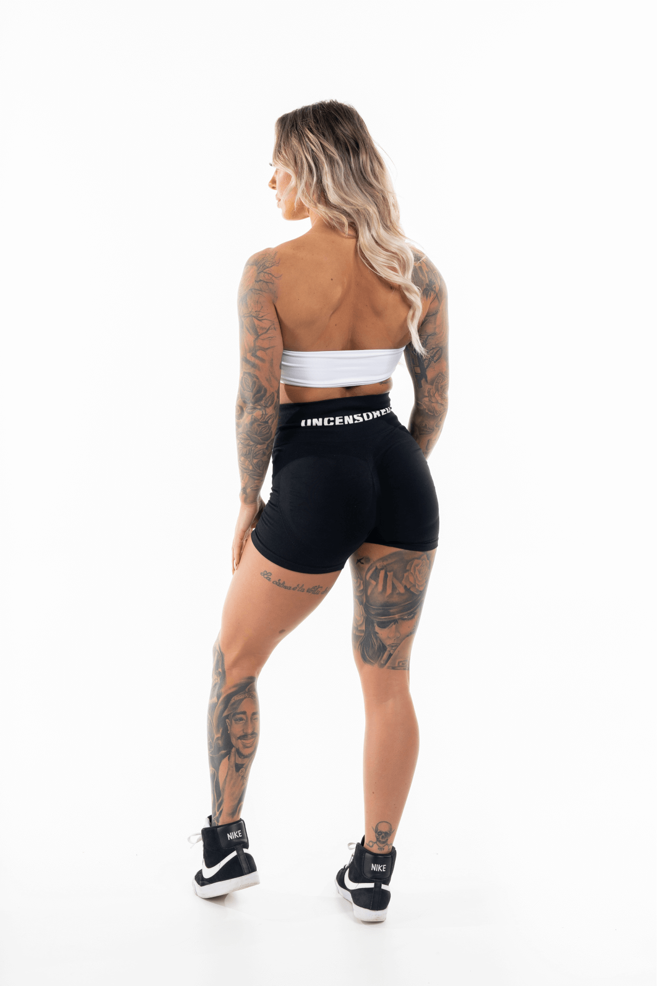 Uncensored Seamless Scrunch High Waist Shorts