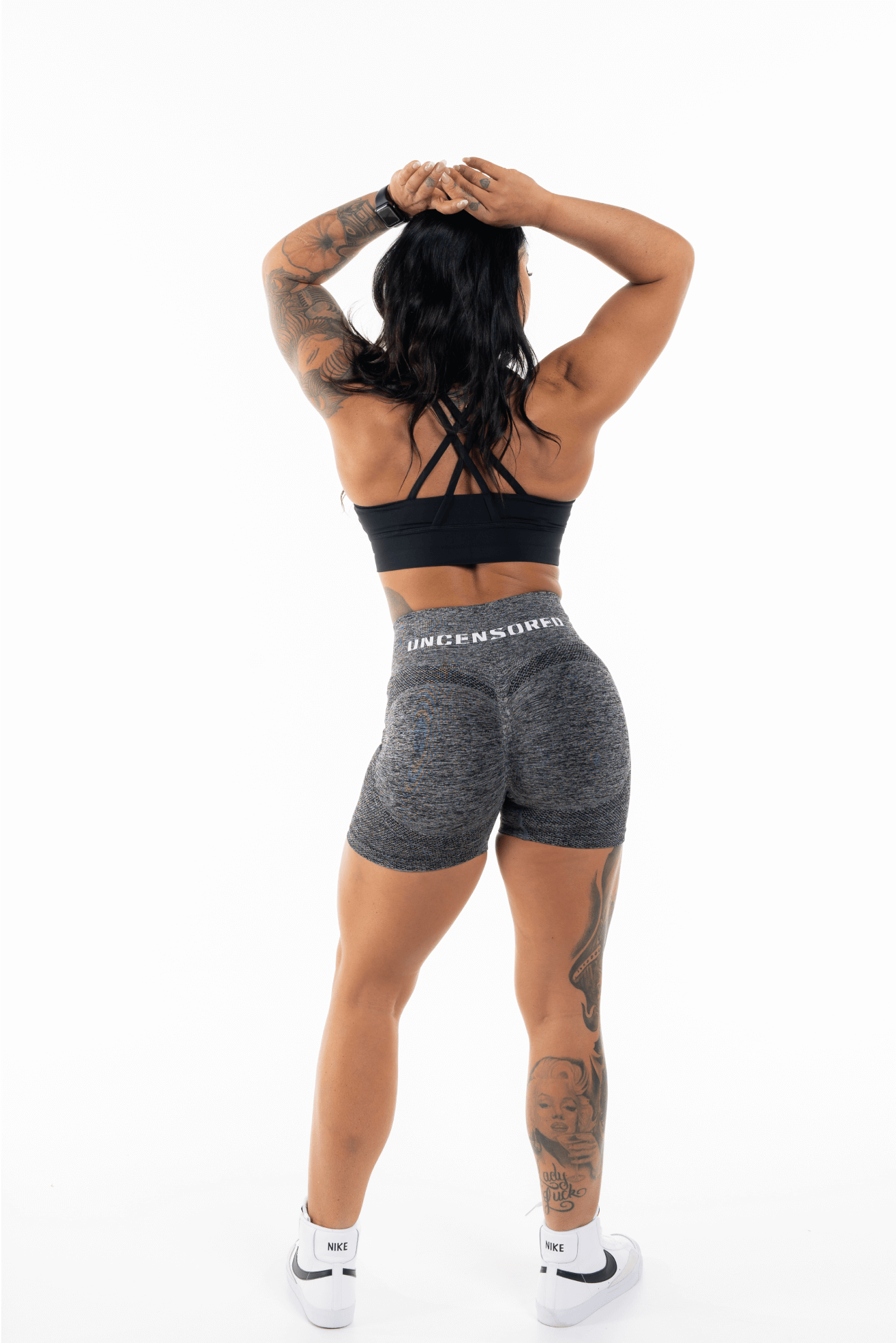 Uncensored Seamless Scrunch High Waist Shorts