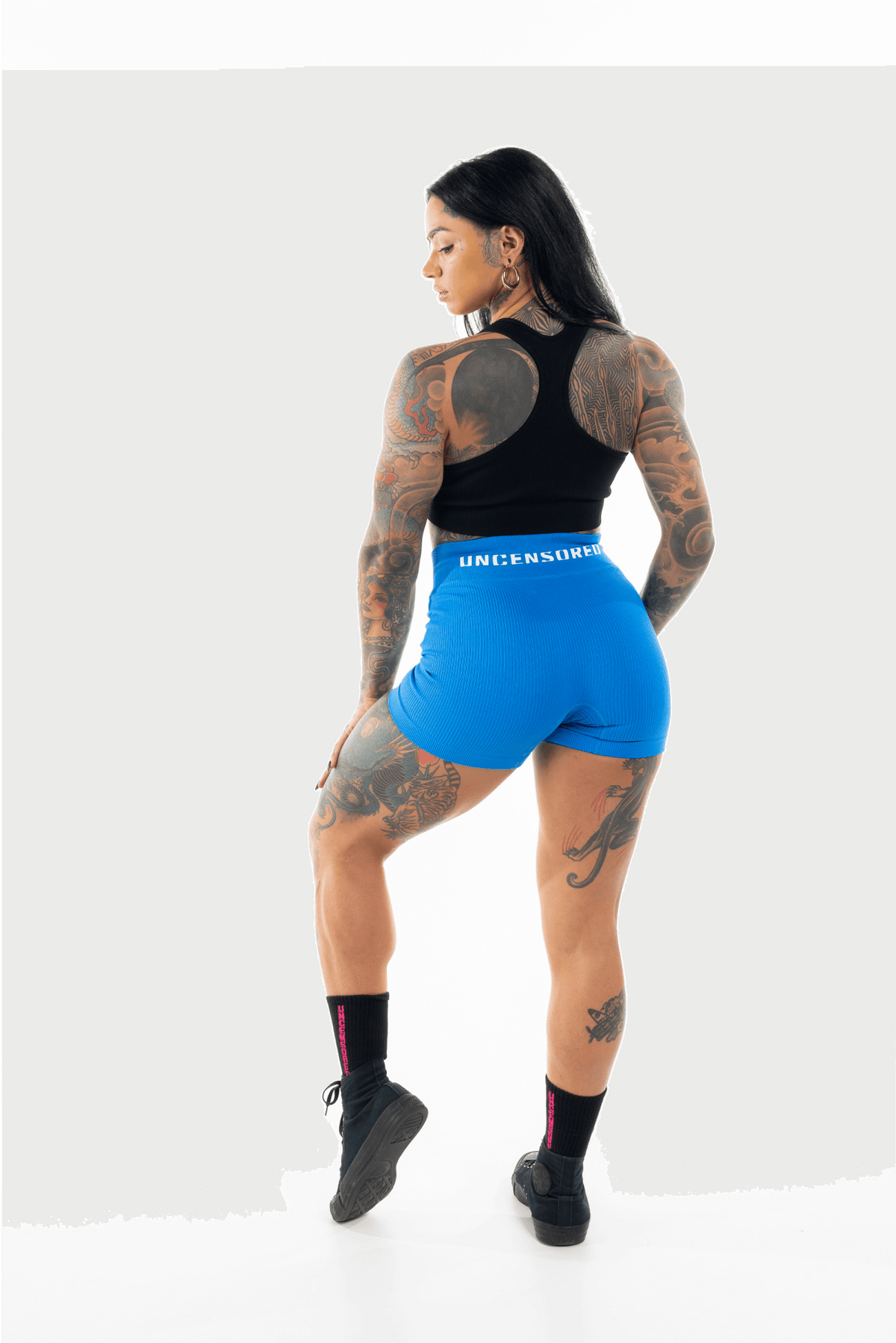 Uncensored Ribbed Shorts