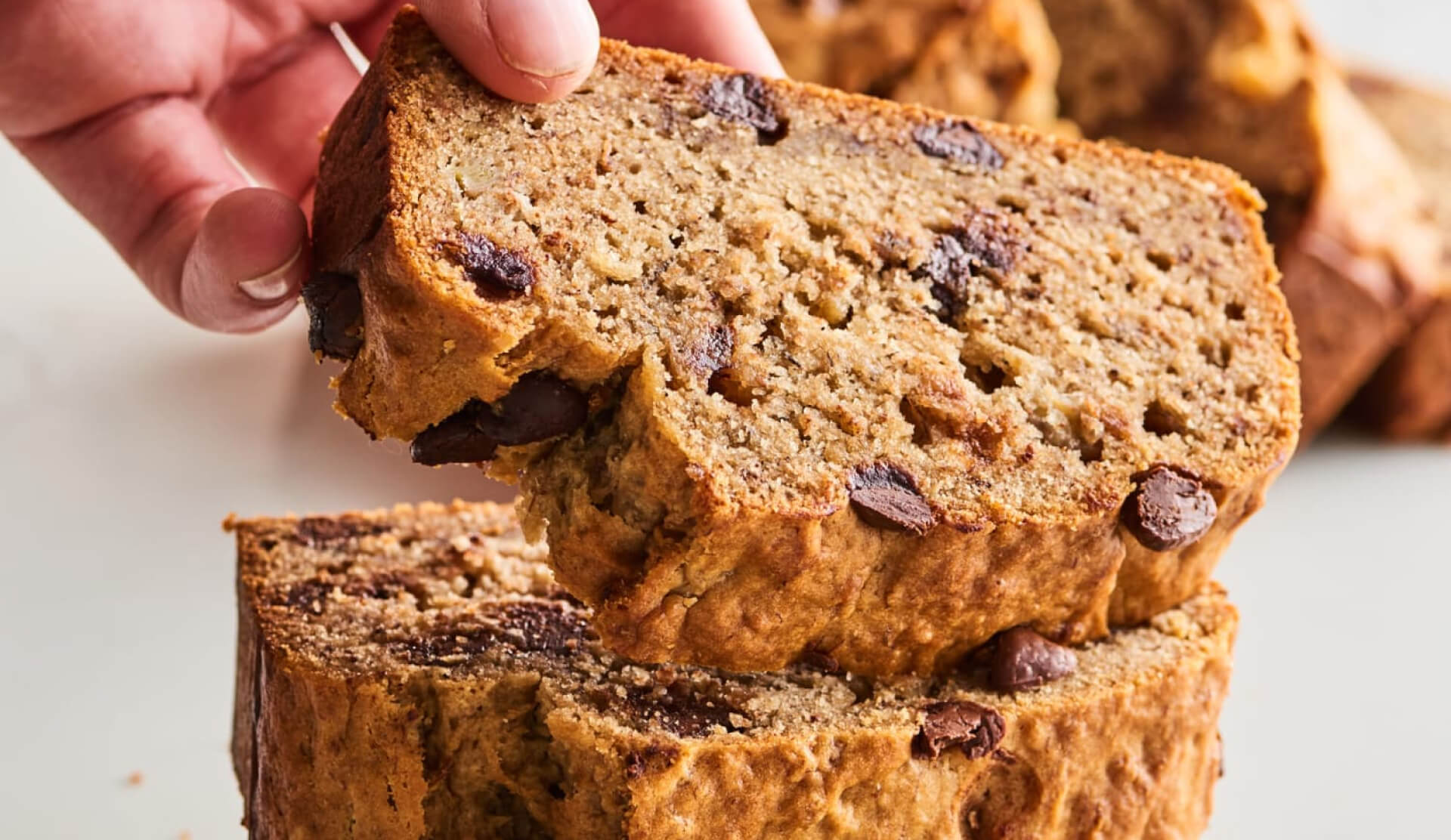 Choc chip banana bread