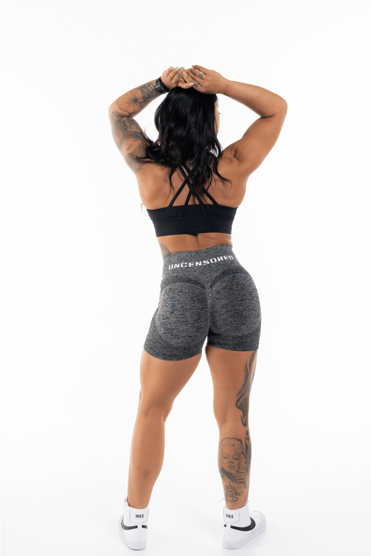 Uncensored Seamless Scrunch High Waist Shorts